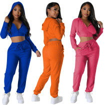 Velvet Five Thread Jacquard Two Piece Set