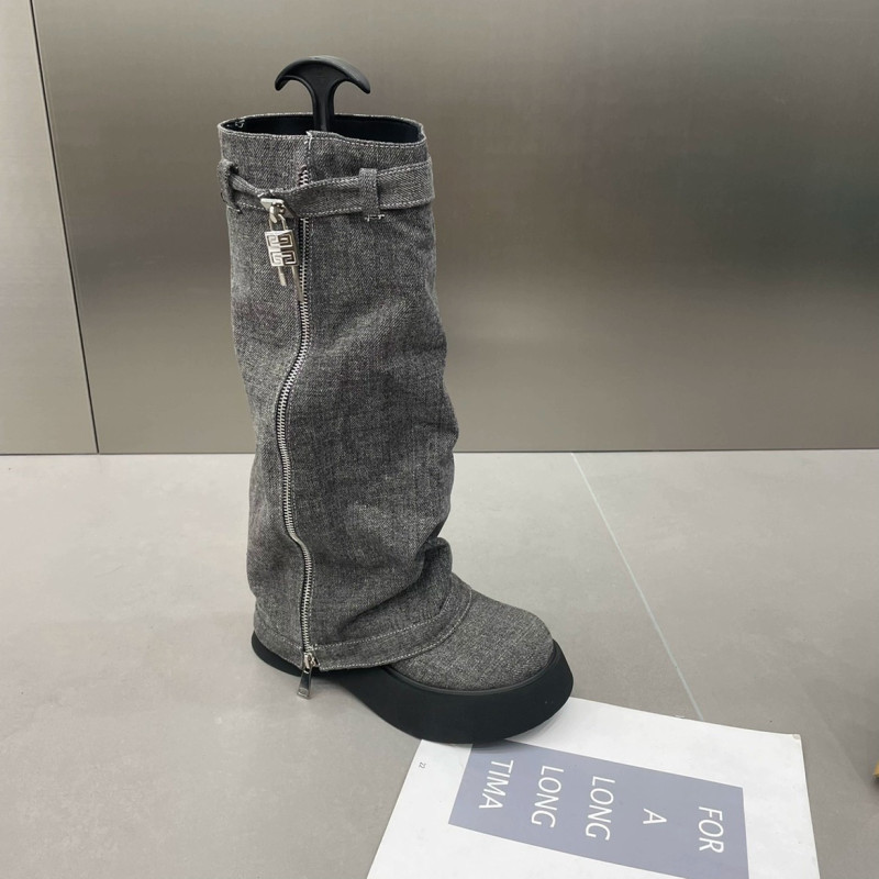 Fake pants and boots for women's fashion boots