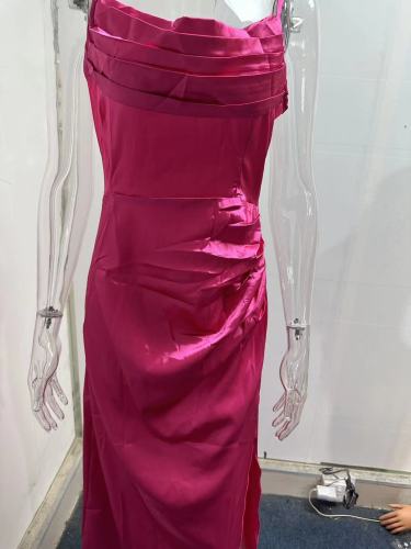Sexy slim fit buttocks wrapped dress
