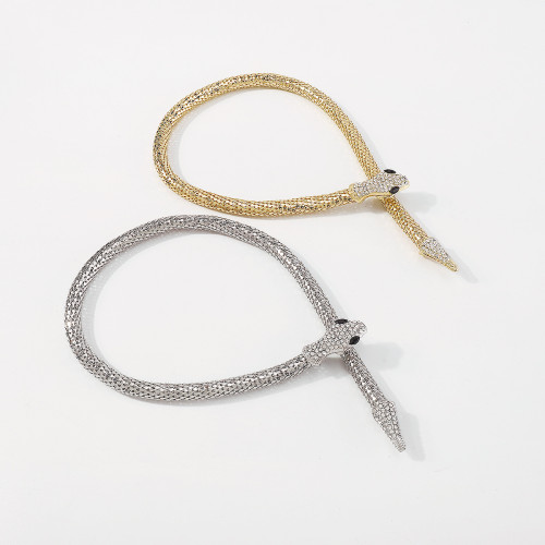 Exaggerated Snake Necklace