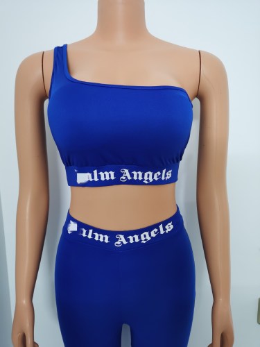 Printed Sexy Tight Sports Set 2-piece Set