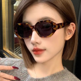 Rice nail square irregular sunglasses
