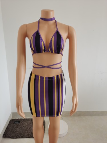 Women's sexy backless dress