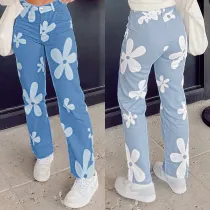 Women's straight leg jeans