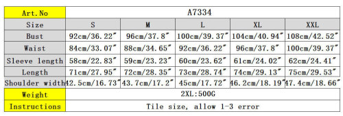Women's large lapel V-neck long sleeved suit A7334
