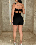 Women's camisole jumpsuit shorts