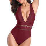 Deep V sexy bikini swimsuit
