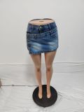Women's irregular jeans