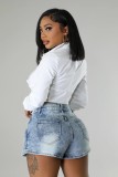 Women's irregular jeans