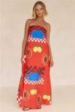 Fashionable, Comfortable, Sexy Wrapped Chest Long Dress