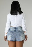 Women's irregular jeans