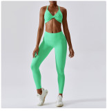 Bra+pants quick drying yoga exercise set