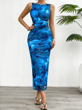 Sleeveless mesh dress