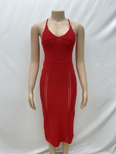 Sweater, jumpsuit, long skirt