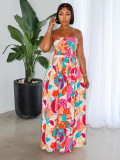 Waist tied jumpsuit