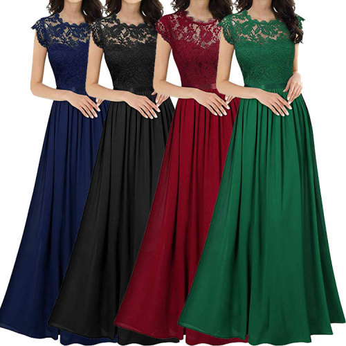 Chiffon jumpsuit long skirt