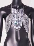 Hollow bra, bikini suspender, body chain