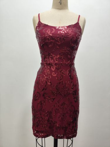 sequin dress
