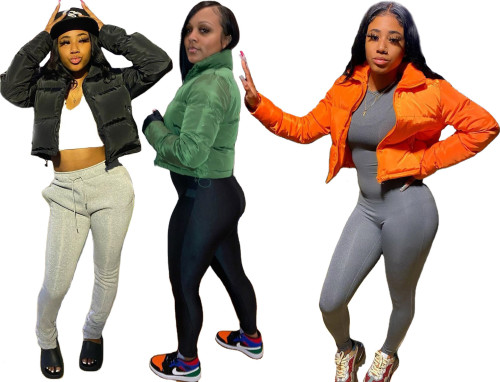 Printed and dyed down jackets, cotton jackets, and outerwear