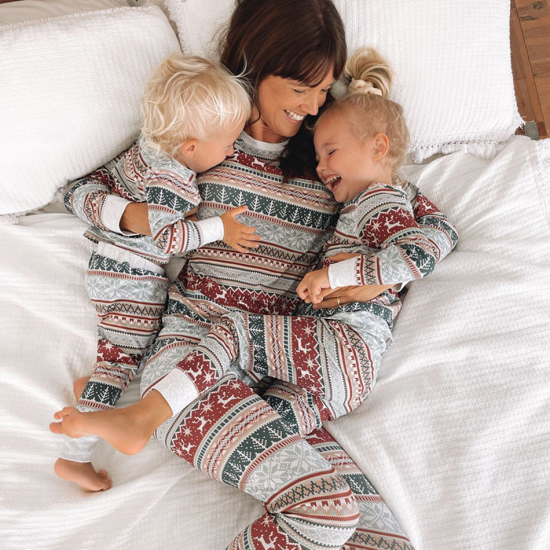 Christmas Parent Child Home Furnishings Family Set(Kid,baby)
