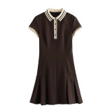 College style short sleeved women's clothing