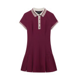College style short sleeved women's clothing