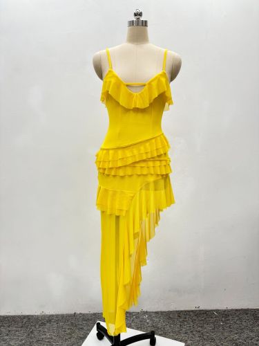 Women's plus size slit dress