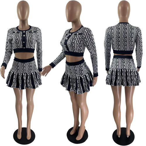 Sexy Short Skirt Set