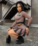 Sexy Short Skirt Set