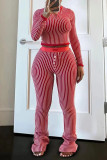 Striped pants set