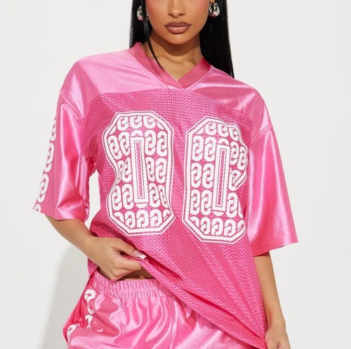 Loose printed T-shirt