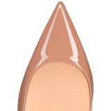 Sharp pointed thin heel mid air single shoe high heels