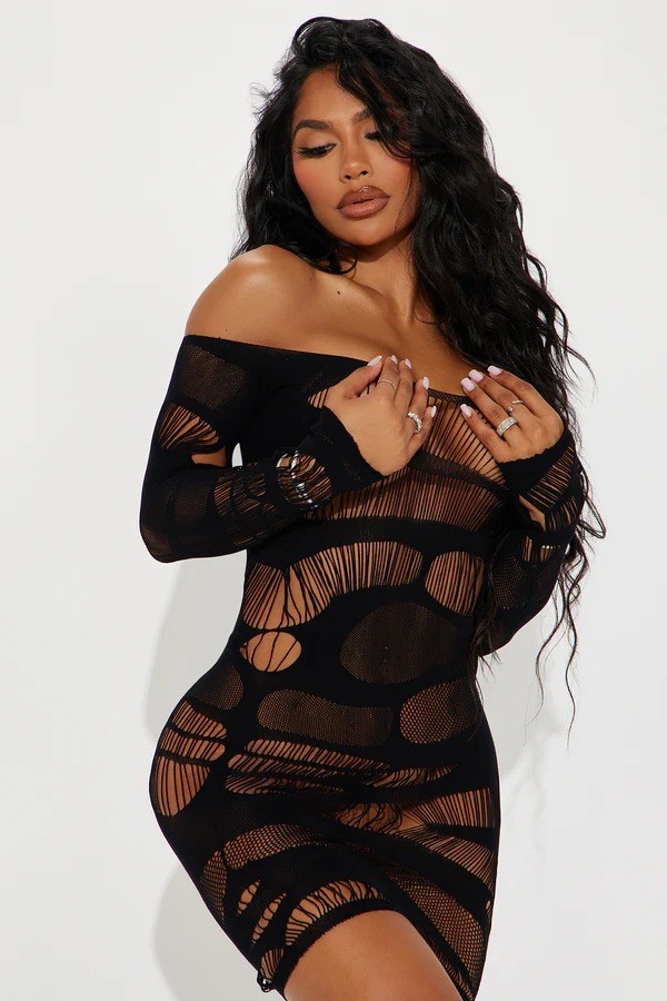 Women's Fun Hollow Underwear Dress