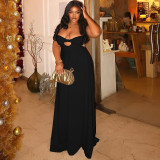 Temperament camisole sleeveless long dress