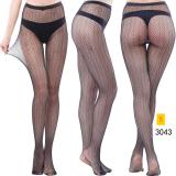 Jacquard lace hollow pantyhose fishing net socks