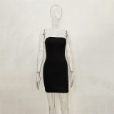 One collar hip hugging dress