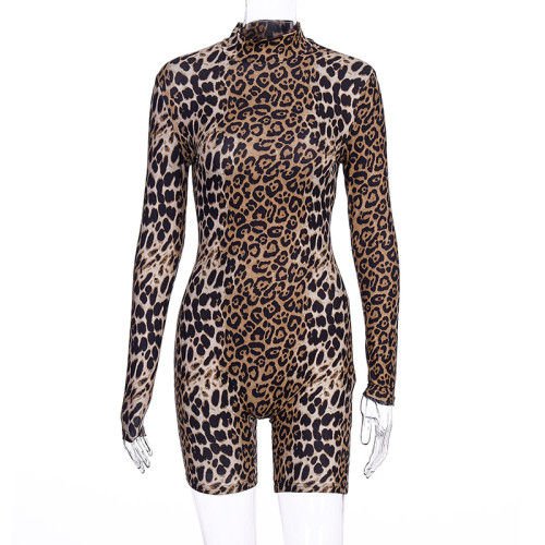 High neck pullover long sleeved jumpsuit
