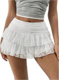 Shang lace lace short skirt and half skirt HGWLD12369