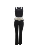 Pit strip splicing vest micro horn set