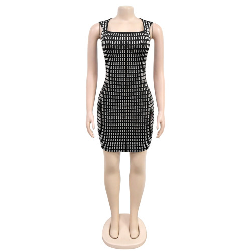 Hot stamping bag arm suspender dress