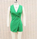 Sleeveless jumpsuit