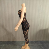 Lace shorts two-piece set