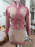Hoodie bag hip slimming 2-piece set BG5035