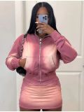 Hoodie bag hip slimming 2-piece set BG5035