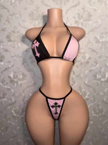 Bikini short skirt three piece set