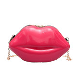 Lips Mini Makeup Bag Candy Shoulder Cross Shoulder Chain Women's Bag