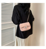 Small square bag versatile single shoulder crossbody bag