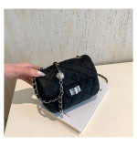 Small square bag versatile single shoulder crossbody bag