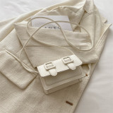 Single shoulder diagonal candy women's bag