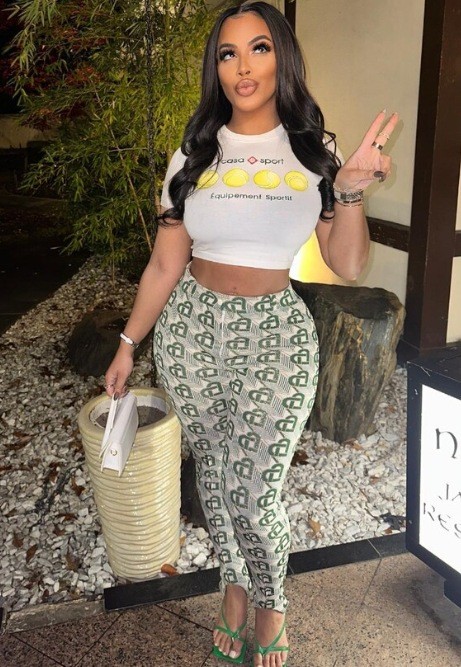 Printed short sleeved T-shirt leggings set